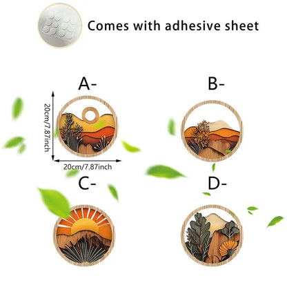 Whispers of the Sunset Wall Art Collection (4Pcs)