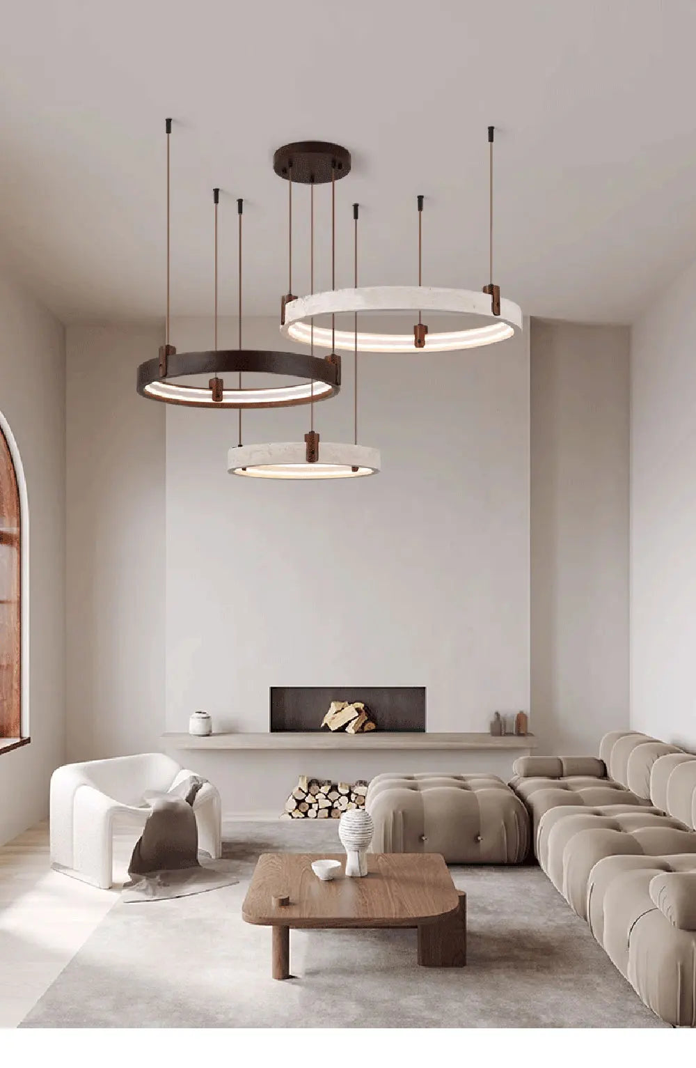 Axis Terra Duo Ring Pendant Light