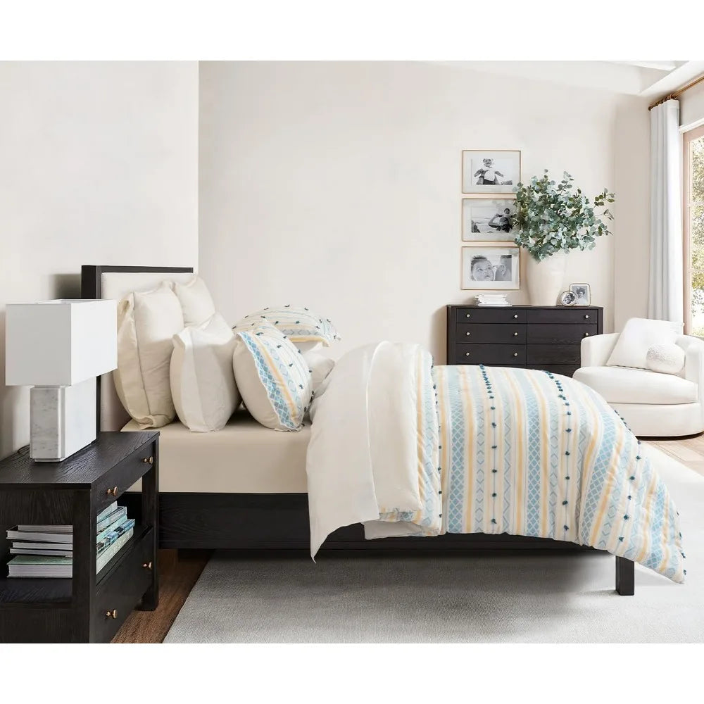 Boho Horizon 3-Piece Duvet Cover Set