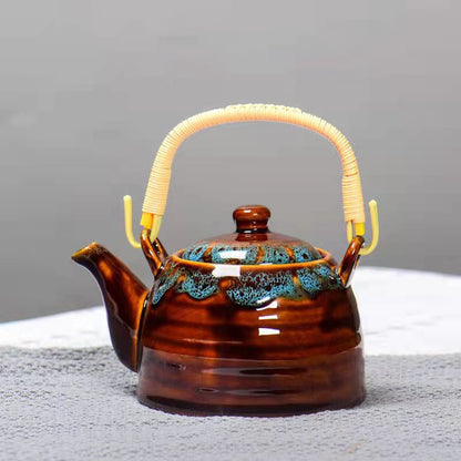 Colorful Clay Teapot