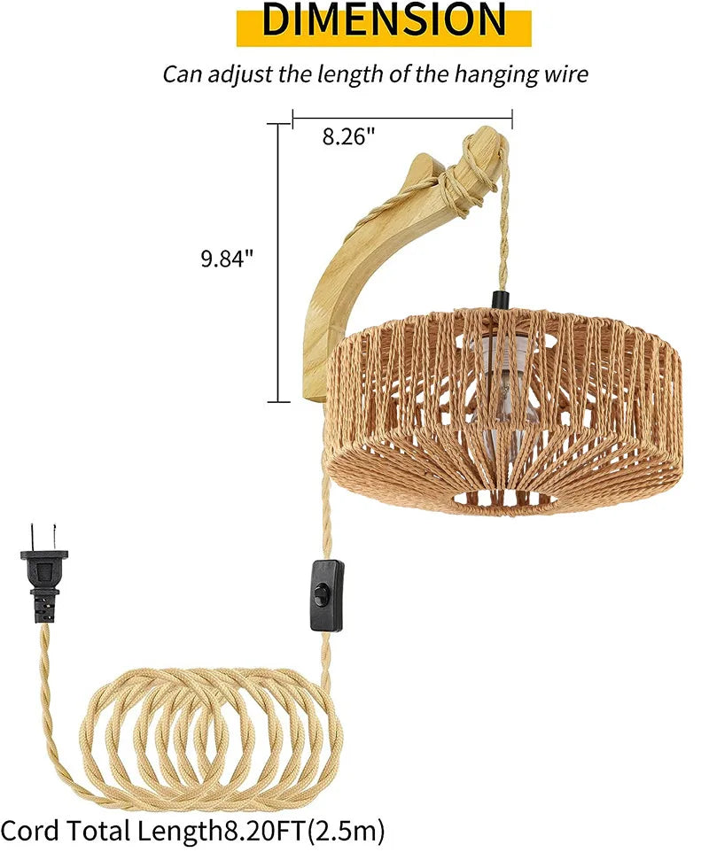 SolHalo Woven Ceiling Light