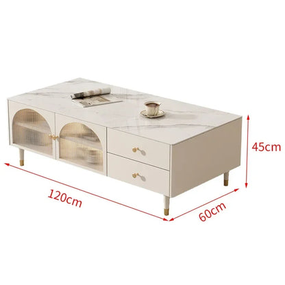 Lunara Arch Storage Coffee Table