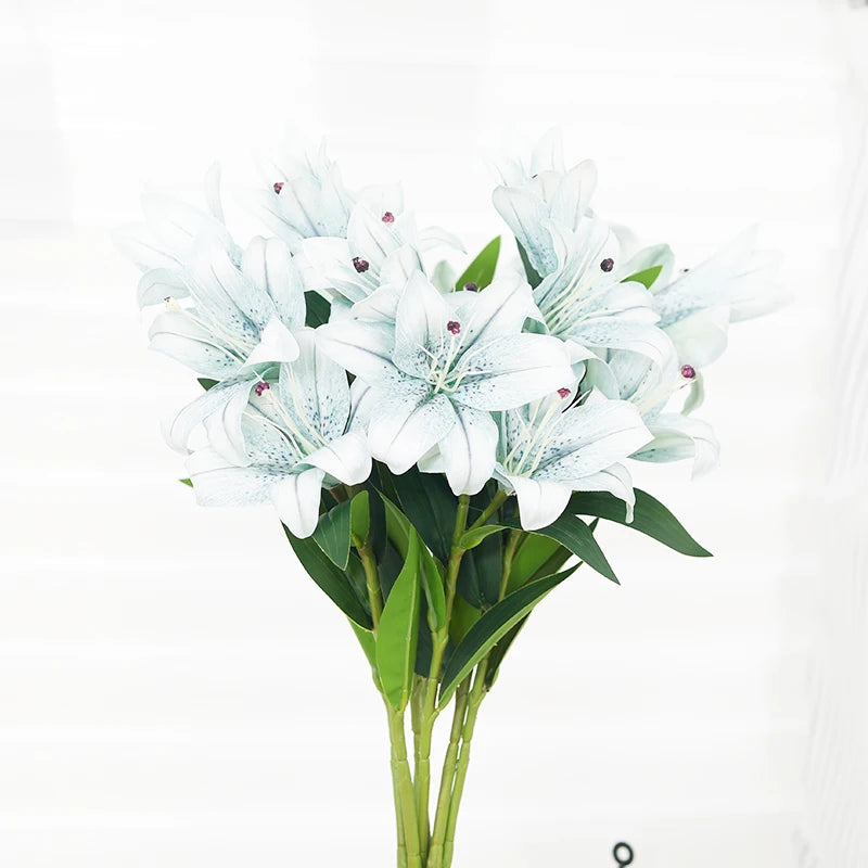 3 Headed Artificial Lily Flower