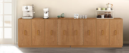 RoyalCraft Linea Fluted Buffet Cabinet