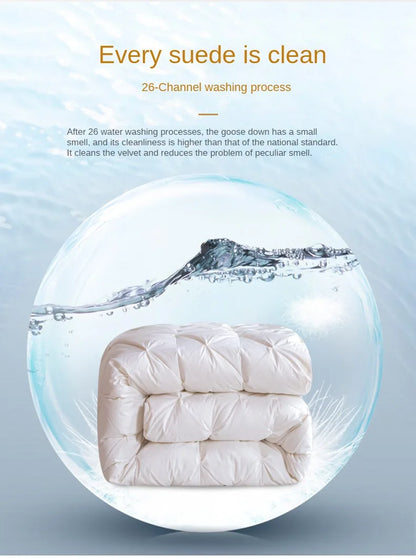 CALORA Temperature-Controlled Goose Down Quilt