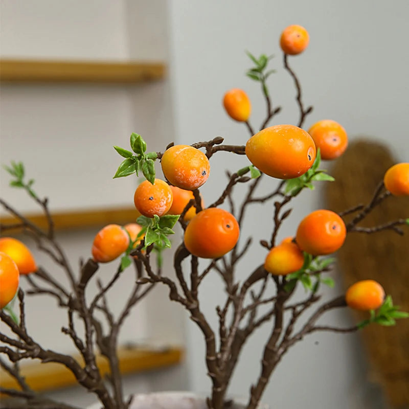 Artificial Citrus Fruit Branch