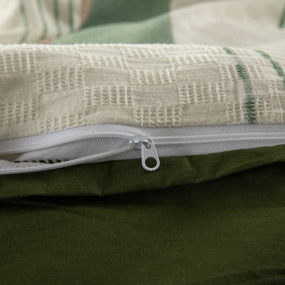 NORDÉLLE Cotton Stripe Duvet Cover Set