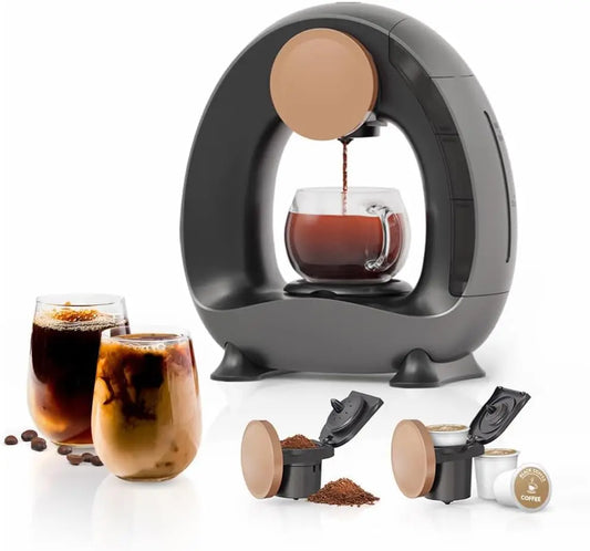 Mini Q 2-in-1 Single Serve Coffee Machine