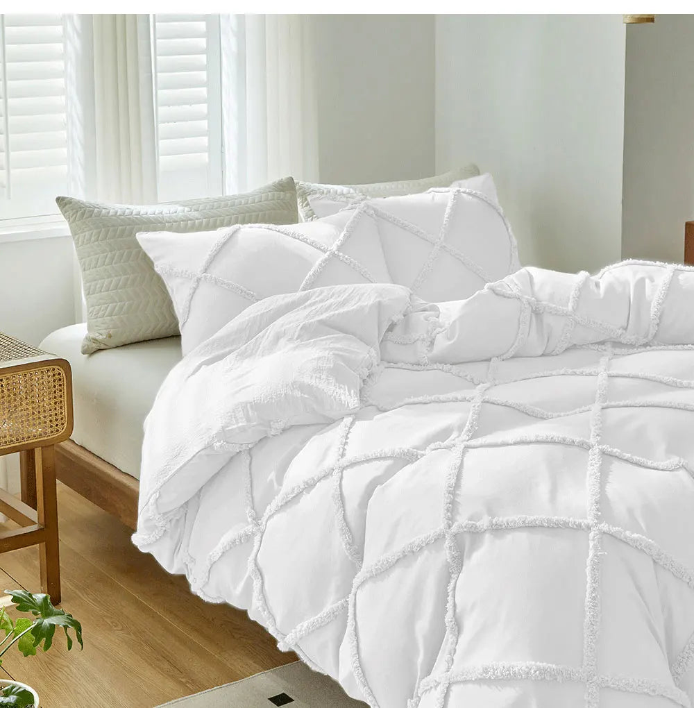 Boho Lattice Dream Bedding Set