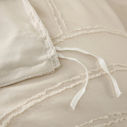 Velisse Textured Wave Duvet Set