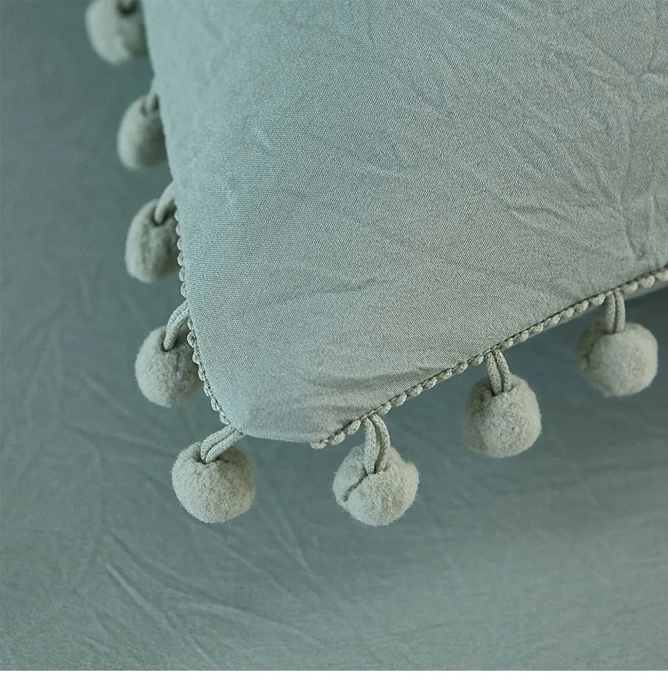 Pom-Pom Cloudscape Duvet Set