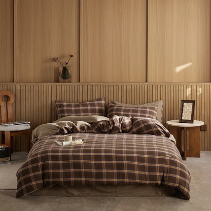 Birchwood Twilight Plaid Duvet Cover Se