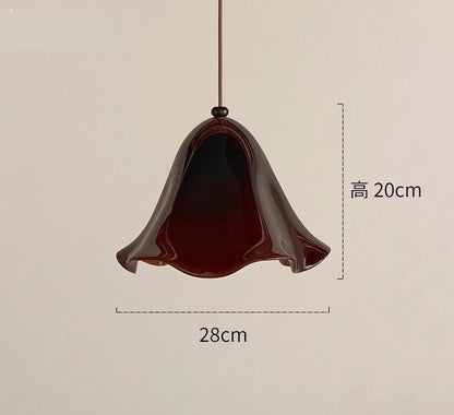 LumiBelle Drapé Pendant Light