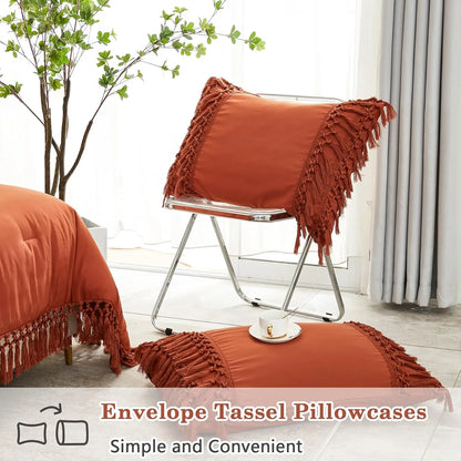 Terracora™ Fringe Comforter Set