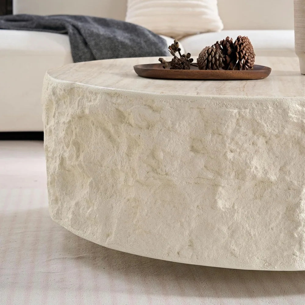 Caldera Stoneform Round Coffee Table