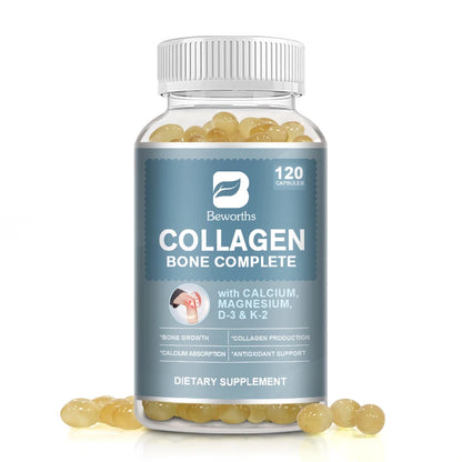 Collagen Bone Capsules with Plant Calcium & Magnesium