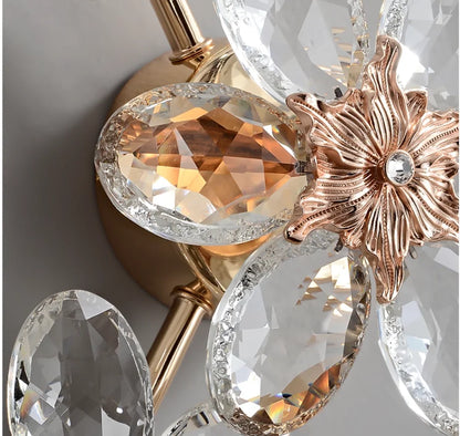 LumiBloom Crystal Wall Lamp