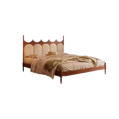 CrownRest™ Solid Wood Bed