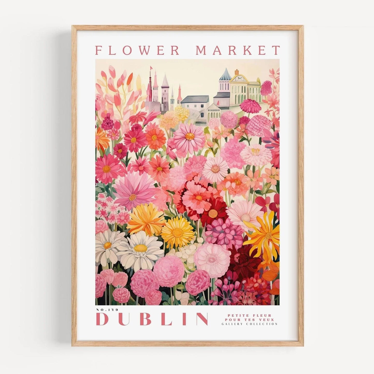 Dublin Flower Market Wall Art