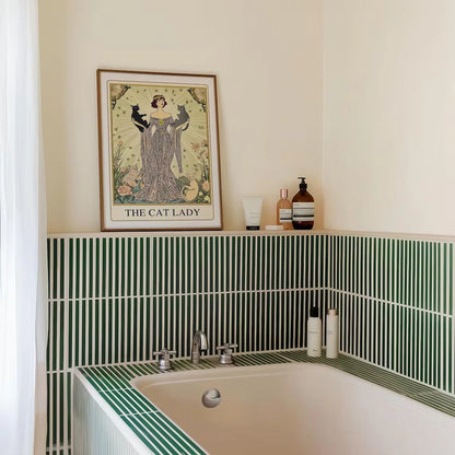 The Cat Lady Tarot Wall Art