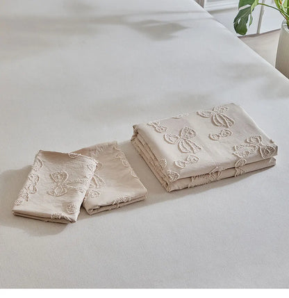 Blush Ribbon Whisper Duvet Set