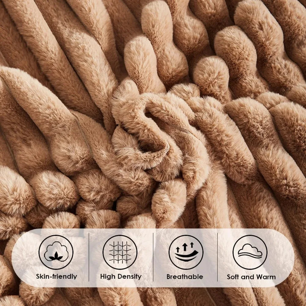 CozyNest Plush Velvet Queen Duvet Set