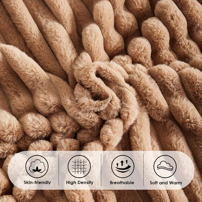 CozyNest Plush Velvet Queen Duvet Set