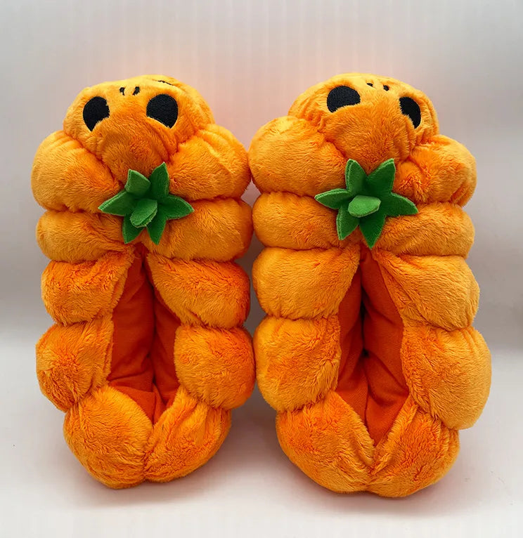 Halloween Pumpkin Slippers