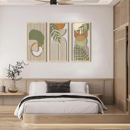 Hollow Harmony – Bohemian Geometric Wall Art