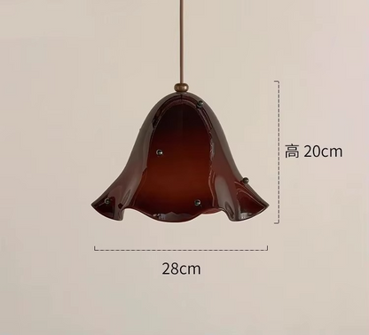 LumiBelle Drapé Pendant Light
