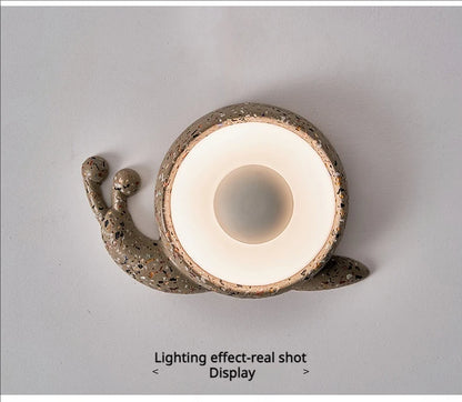 Lunaro Snail Wall Light