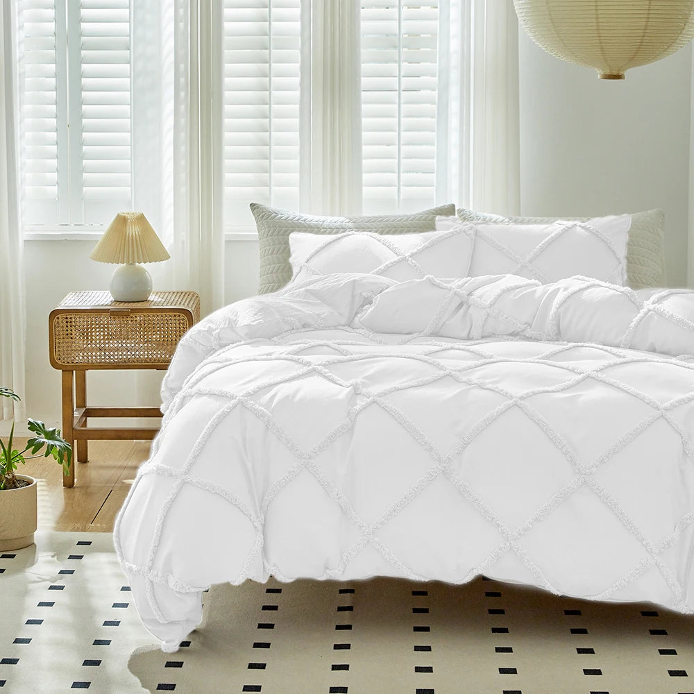 Boho Lattice Dream Bedding Set