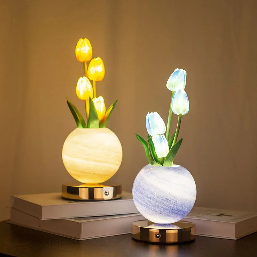 LunaBloom Tulip Night Lamp