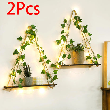 GlowLeaf Triangle Shelf