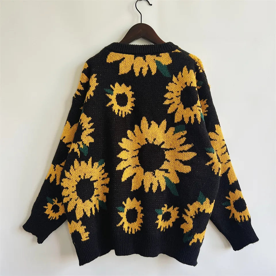 Unisex Sunflower Sweater