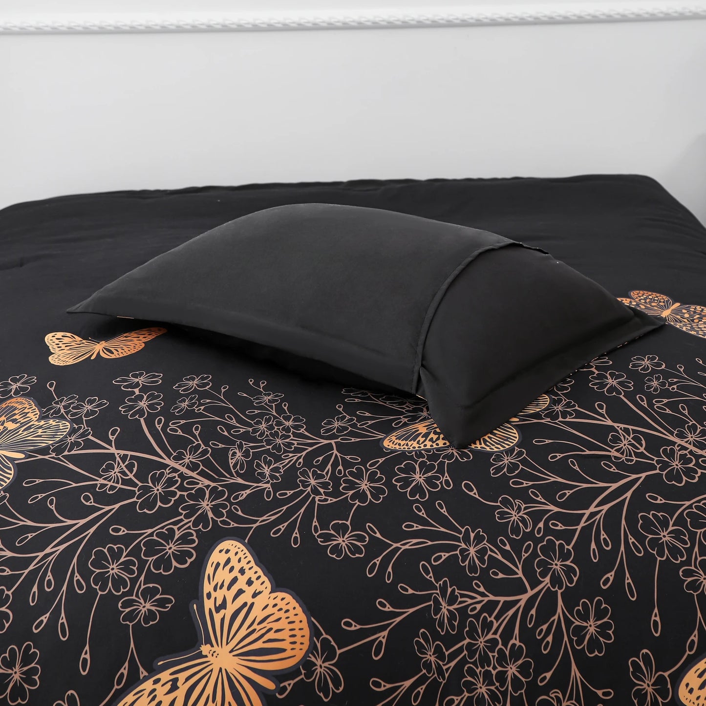 Nocturne Butterfly Bloom 7-Piece Comforter Set