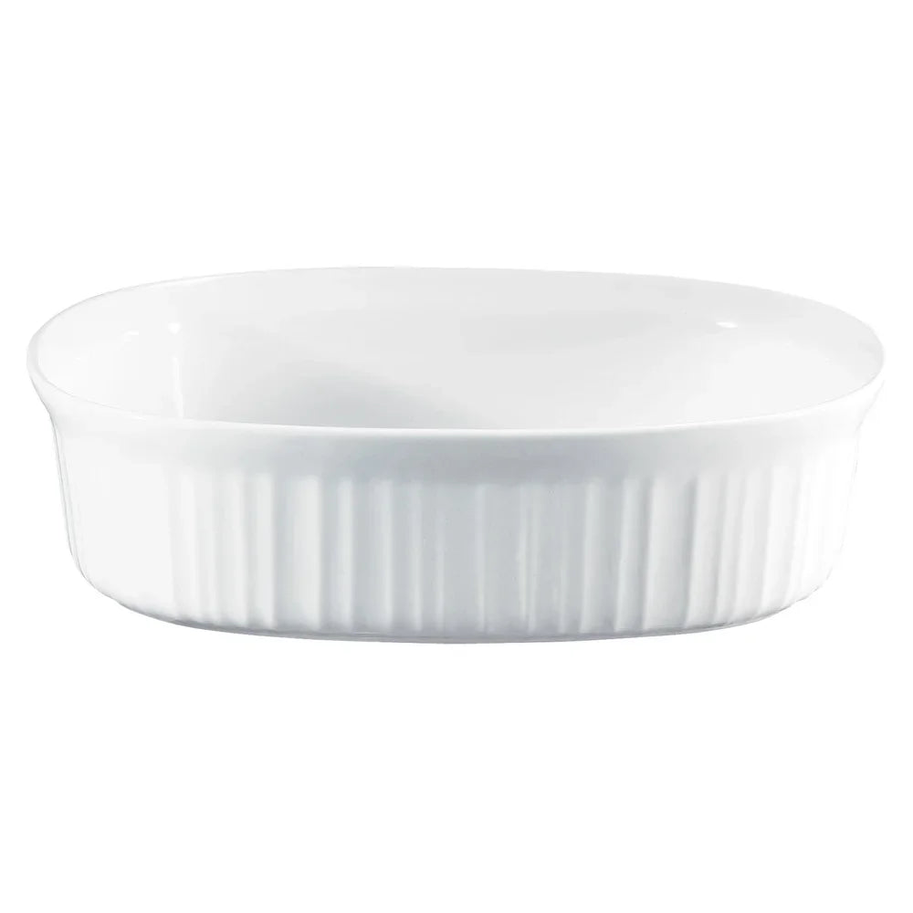 Maison Blanc Ceramic Casserole Dish with Glass Lid