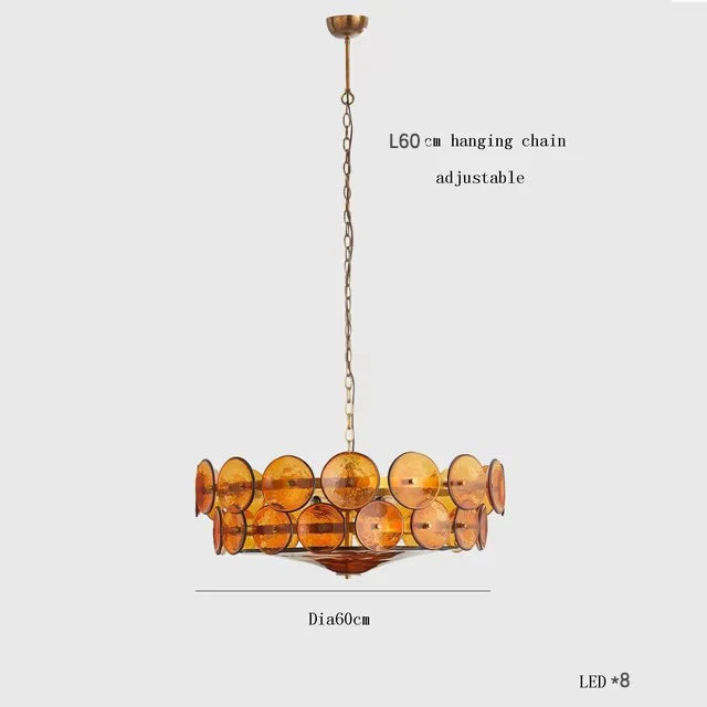 ArteVerde Bubble Disc Pendant Light