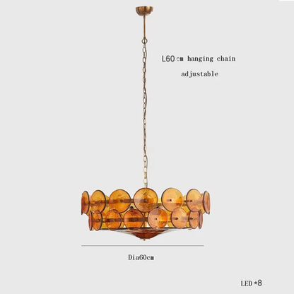 ArteVerde Bubble Disc Pendant Light