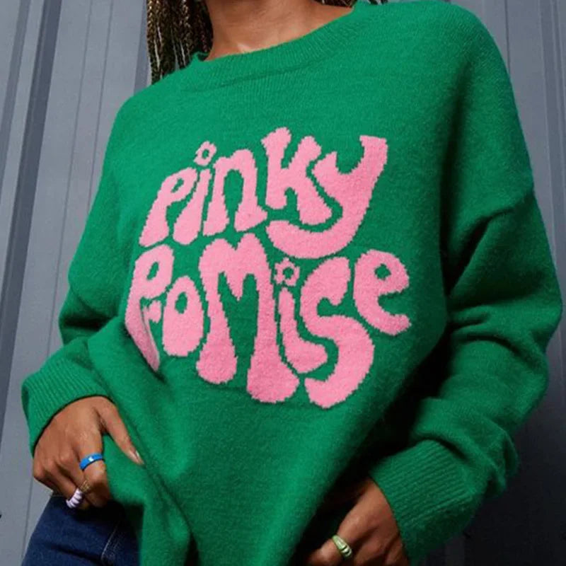 Pinky Promise Knit Sweater