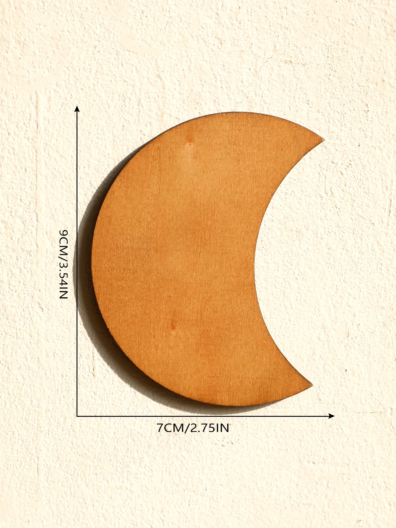 Moon Phase Wall Hanging with Glass Vase