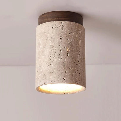 Terra Column Flush Ceiling Light