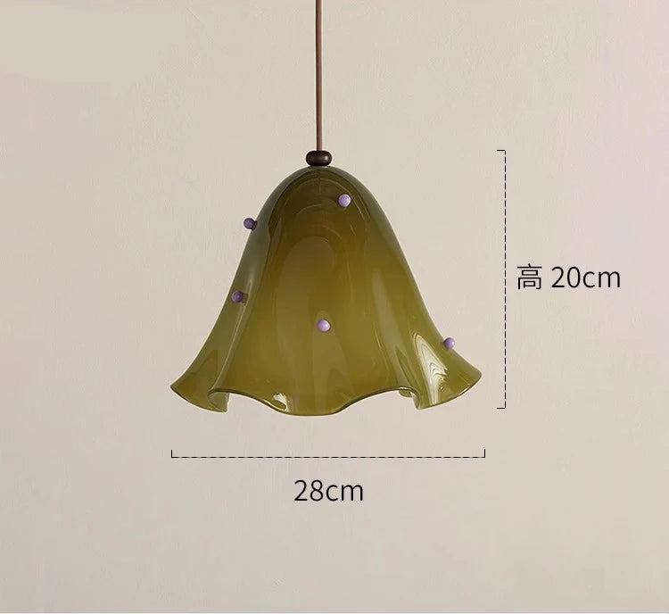 LumiBelle Drapé Pendant Light