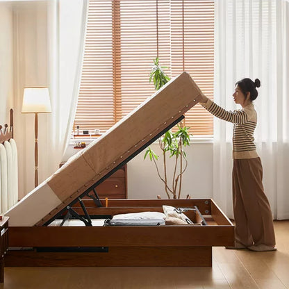 CrownRest™ Solid Wood Bed