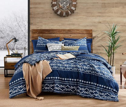 Midnight Navajo 7-Piece Queen Comforter Set