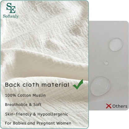 CloudWeave Muslin King Duvet Set