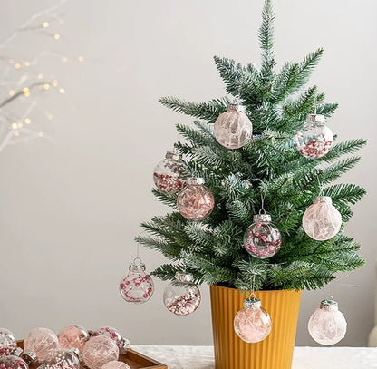 Transparent Hollow Ball Christmas Tree Decor
