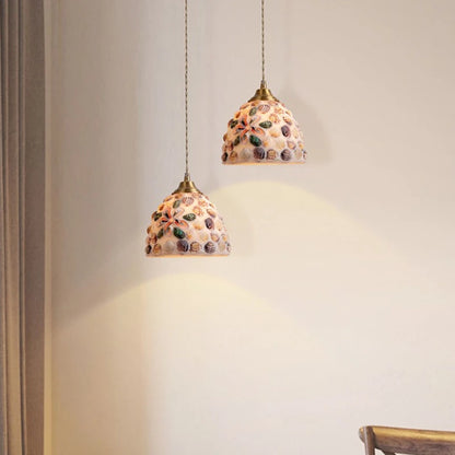 Ocean Pearl Mosaic Pendant Lamp