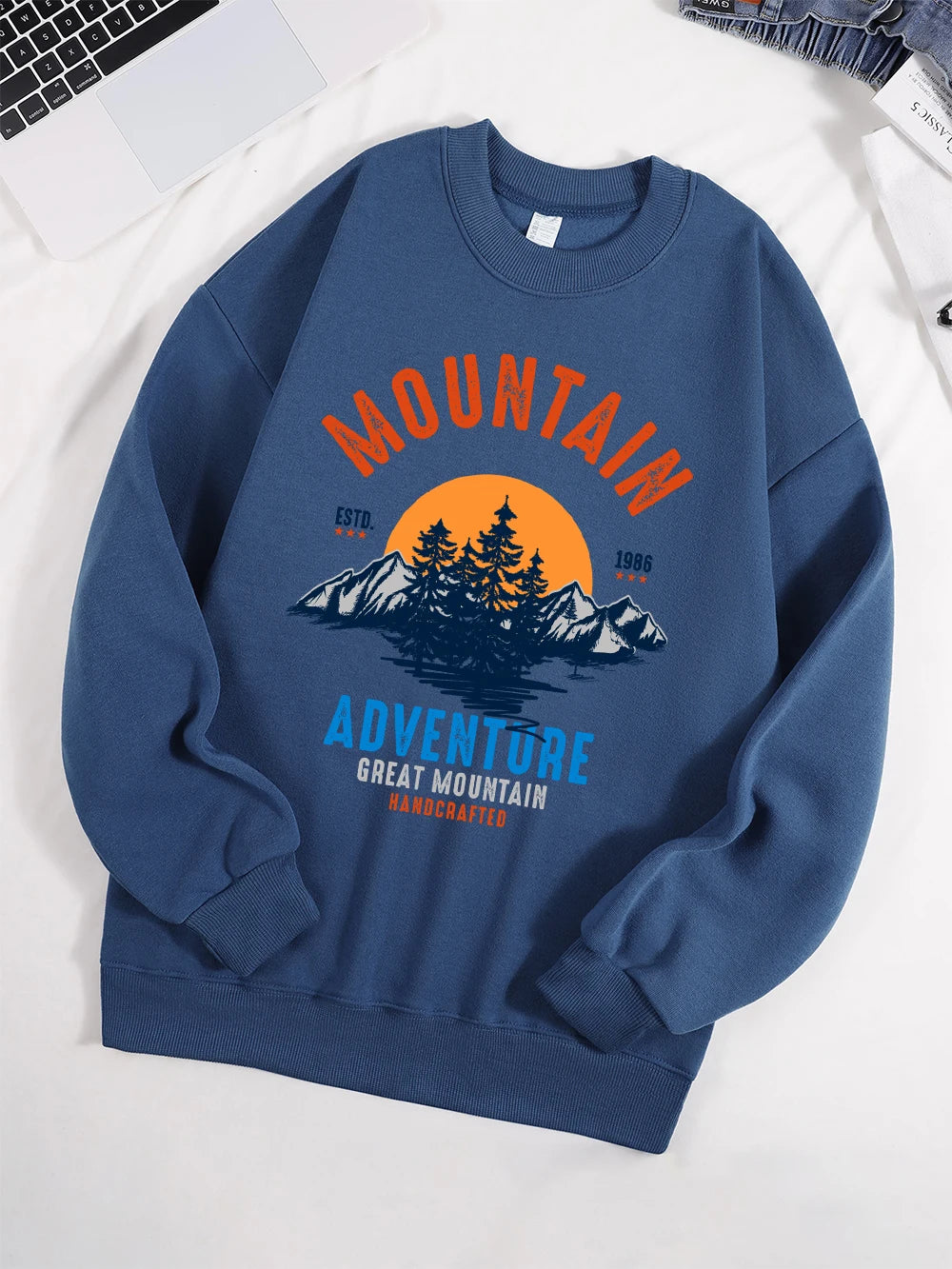The Sunset Scenery In The Forest Sweatshirt