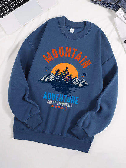 The Sunset Scenery In The Forest Sweatshirt